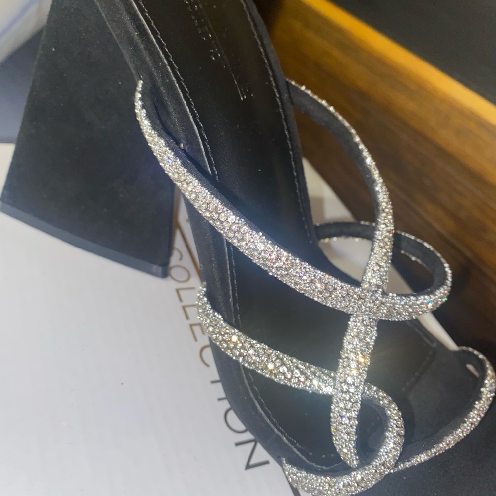 Diamanté strap heels! - Picture 4 of 4